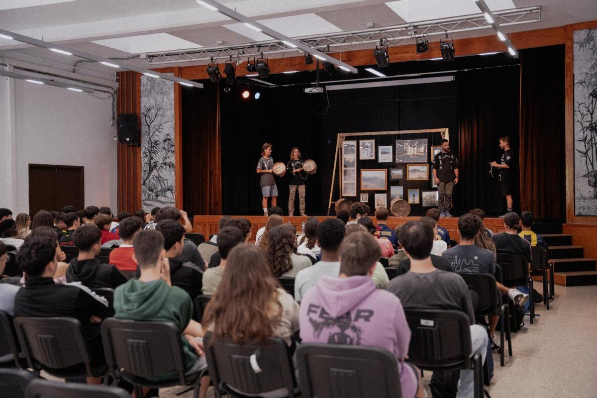 Uno de los talleres en Gran Canaria.