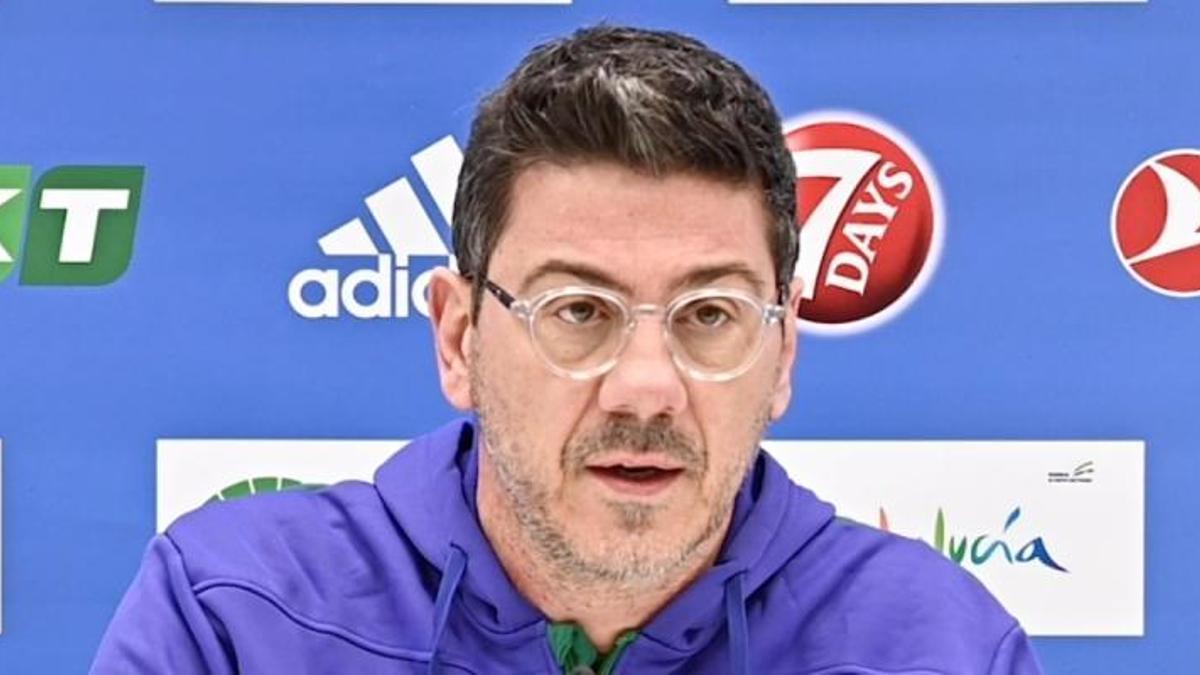 Fotis Katsikaris, entrenador del Unicaja.