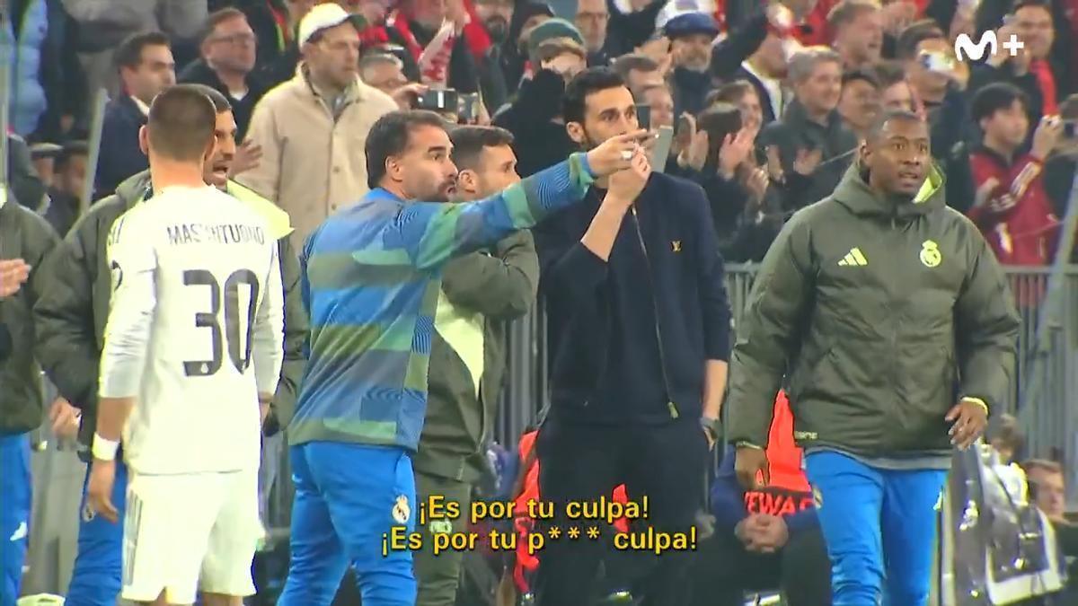 El enfado de Carvajal.