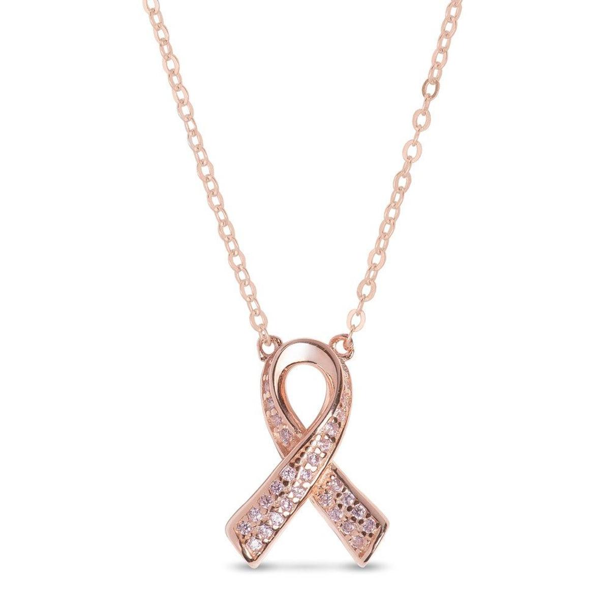 Colgante de Luxenter para apoyar la lucha Contra el Cáncer de Mama. (Precio: 29, 90 euros)