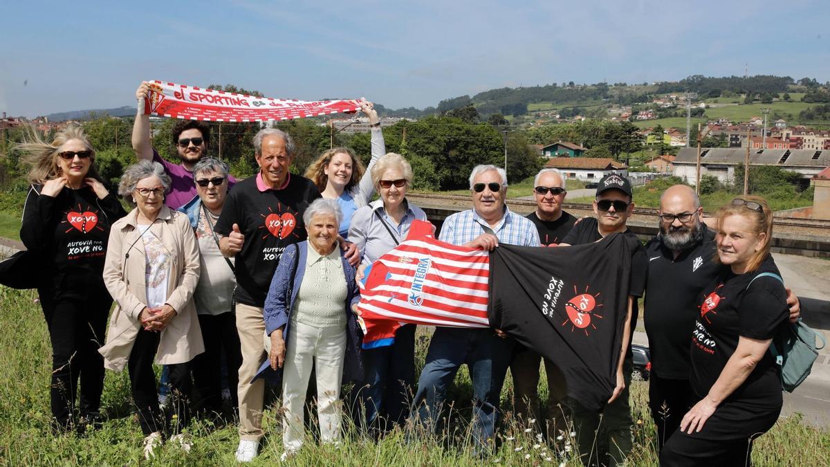 La plataforma vecinal contra el vial de Jove, ejemplo del Gijón ...