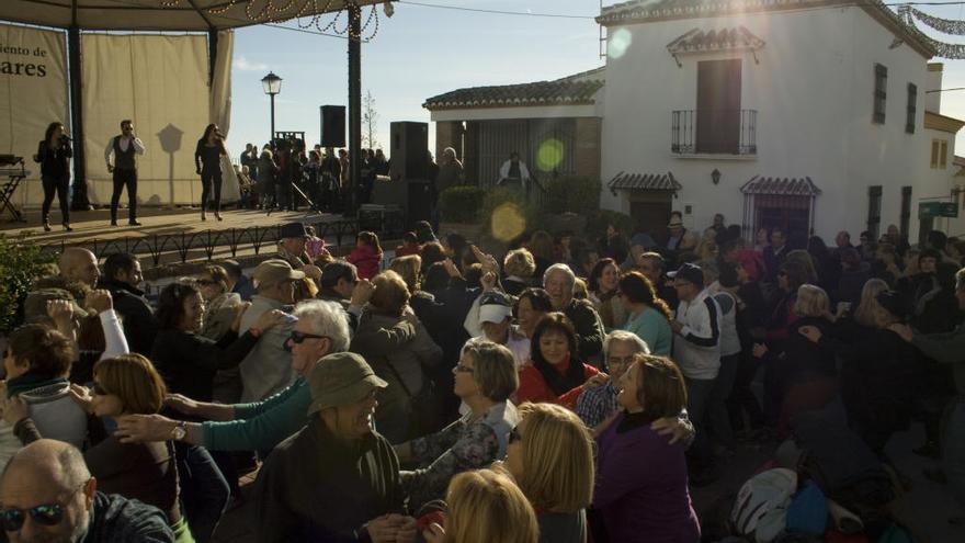 Buena comida, vino, mosto, chacina y música. Imagen de la celebración en 2017