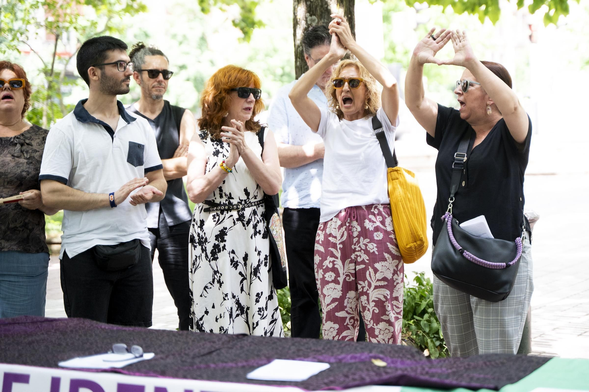 Fotogalería | Feministas extremeñas alzan la voz en Cáceres para que la ‘Ley Trans’ se declare inconstitucional