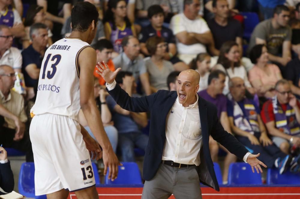 Partido del play-off de ascenso a ACB entre el Palencia y el Oviedo Baloncesto