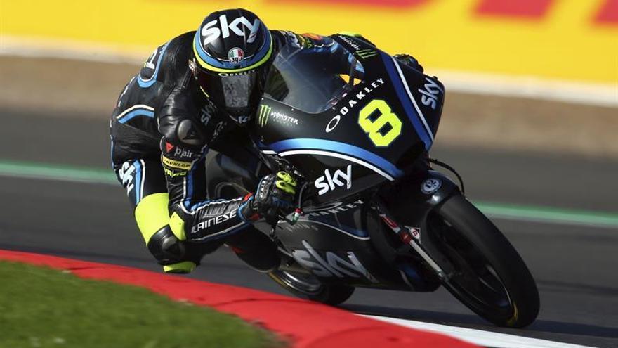 Bulega refrenda su dominio en la tanda oficial en Moto3