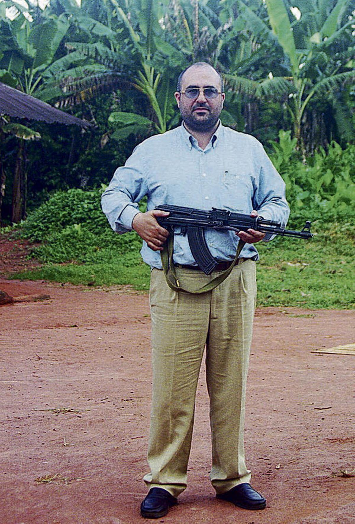 David R. Vidal en Nigeria, uno de los 16 países en los que espió para España.