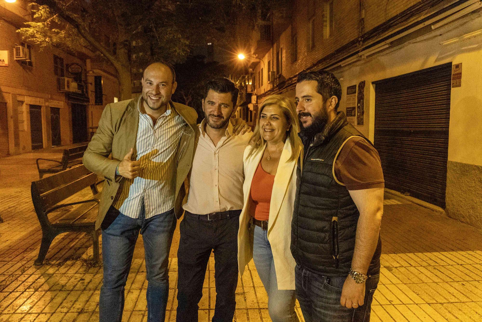 VOX celebra sus resultados electorales en Alicante