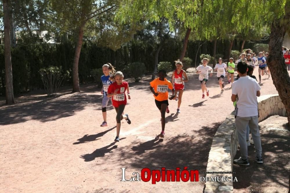 Final Cross Escolar de Lorca. Alevín femenino