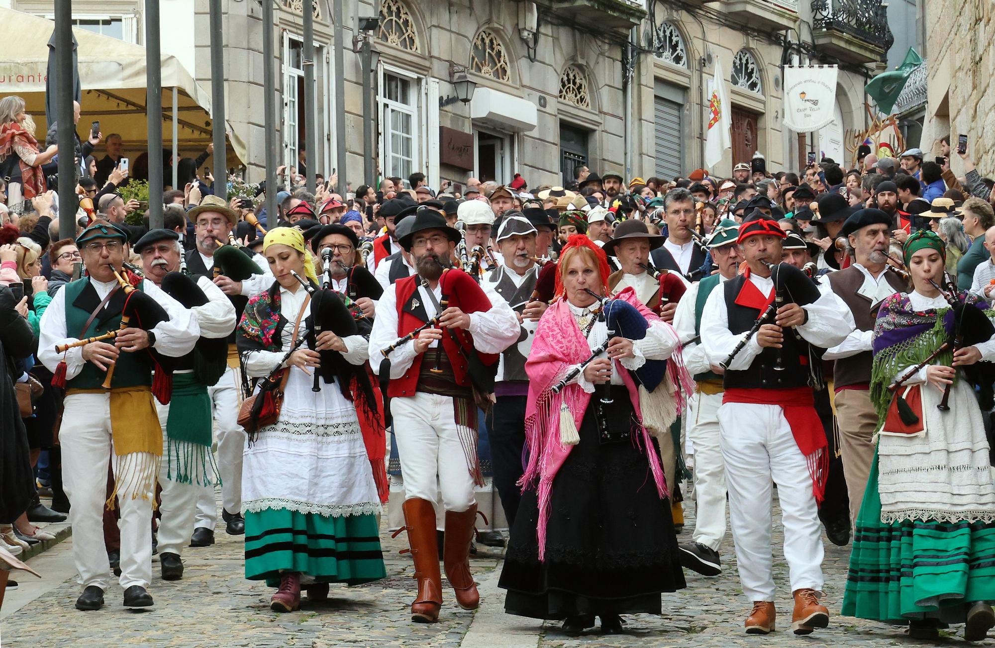 Representación de la expulsión de los franceses en la Reconquista de Vigo