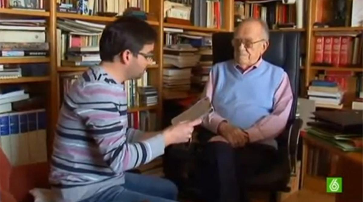 Entrevista a Santiago Carrillo per Jordi Évole al programa ’Salvados’ del 6 de març del 2011.