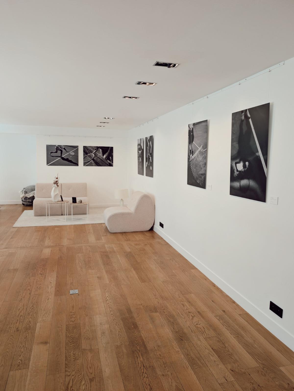 Silbon presenta su exposición 'Deuce' en Paris en pleno Roland Garros