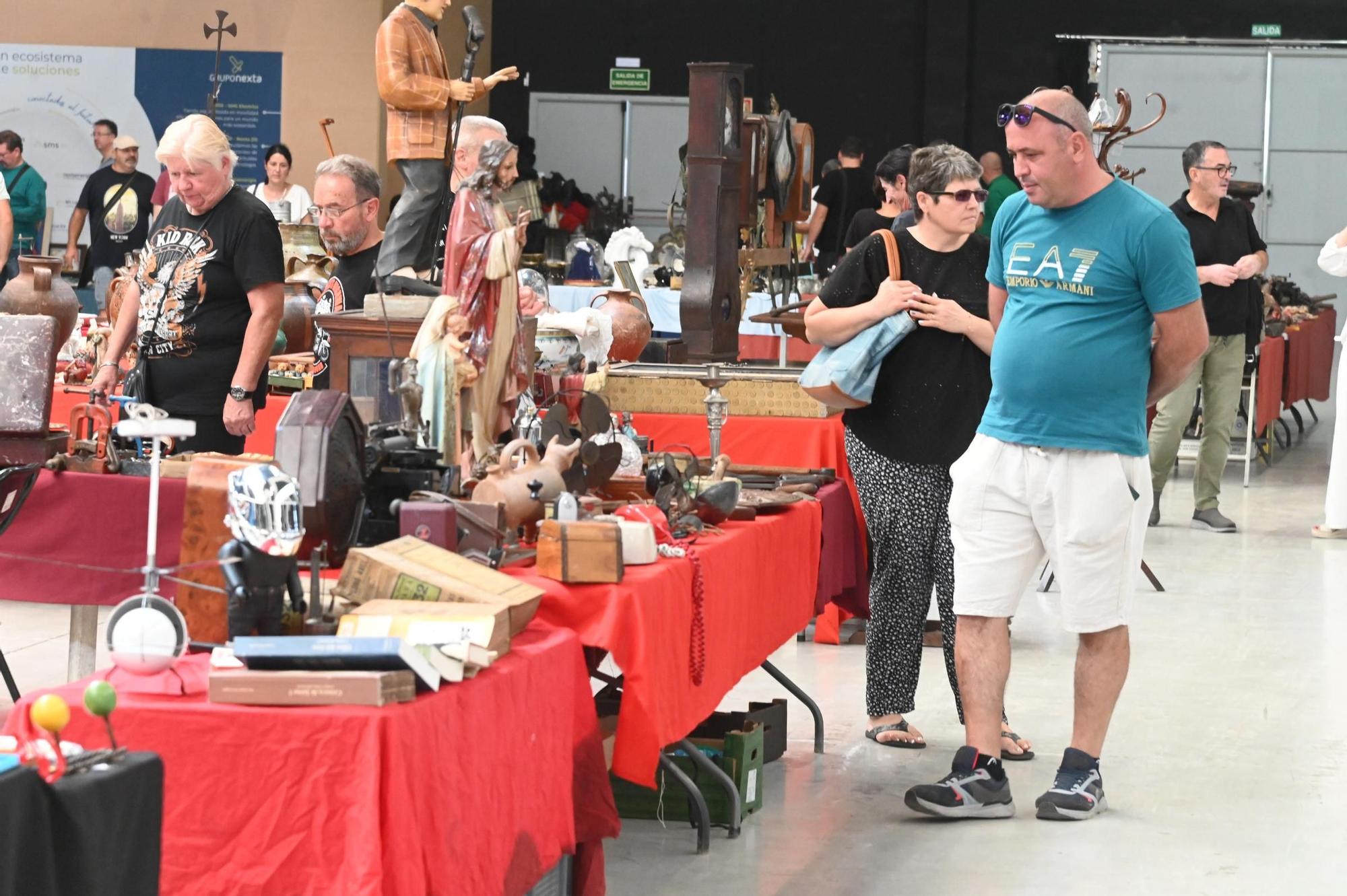 Las imágenes de la Feria de antigüedades de Vila-real