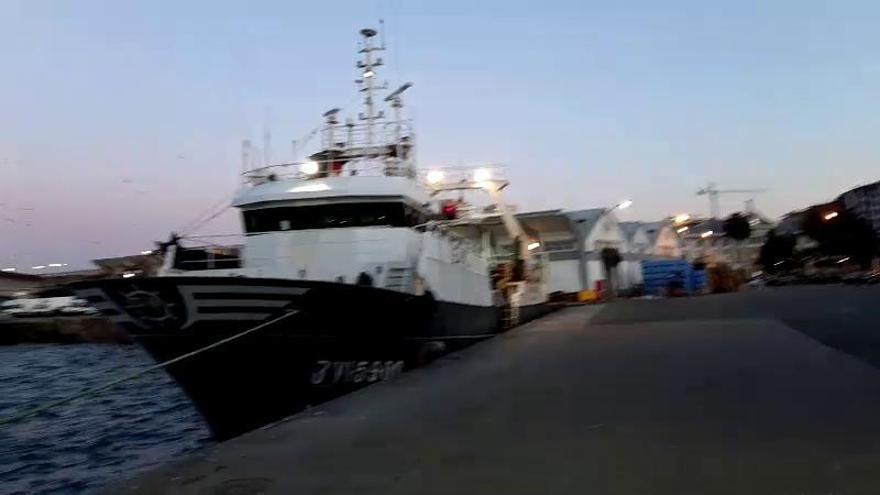 Los barcos del puerto se unen al aplauso de las ocho