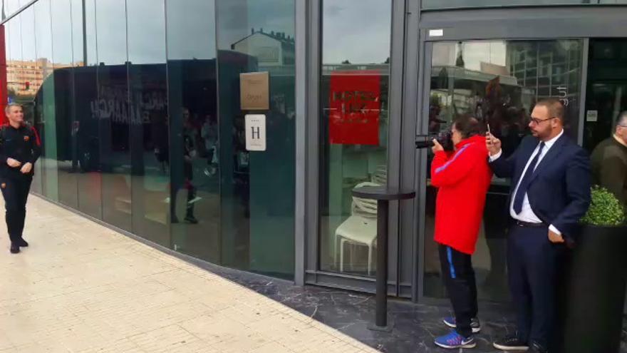 Extraordinario ambiente en el Estadio de la Cerámica