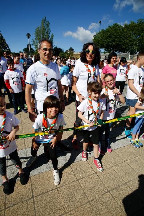 Carrera solidario en Avilés organizada por Cáritas