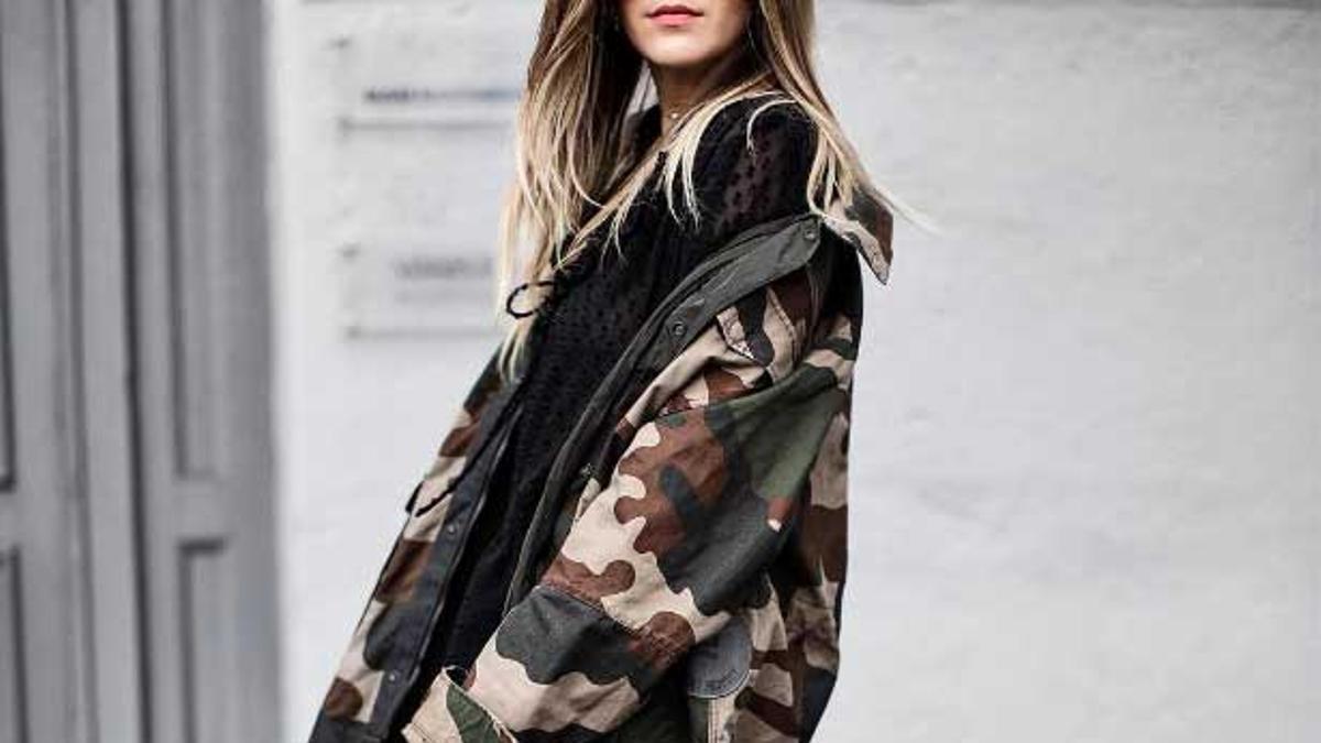 Trend Alert: parka de camuflaje