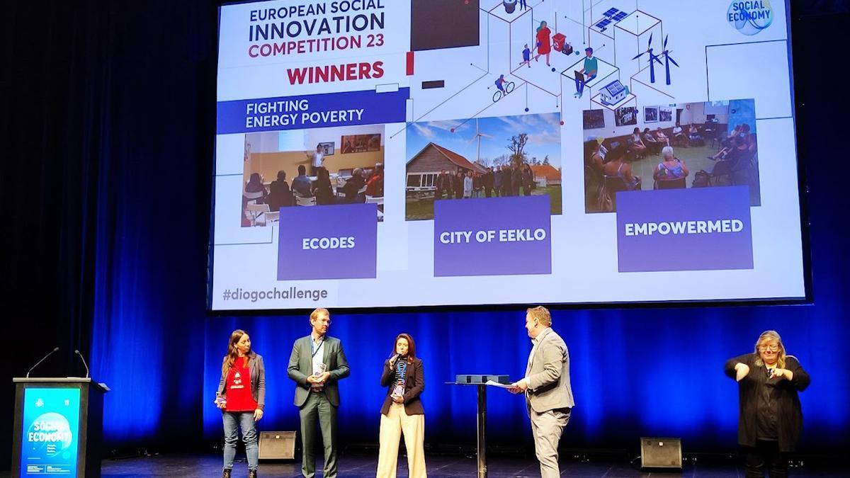 ECODES gana el premio europeo a la Innovación Social 2023.