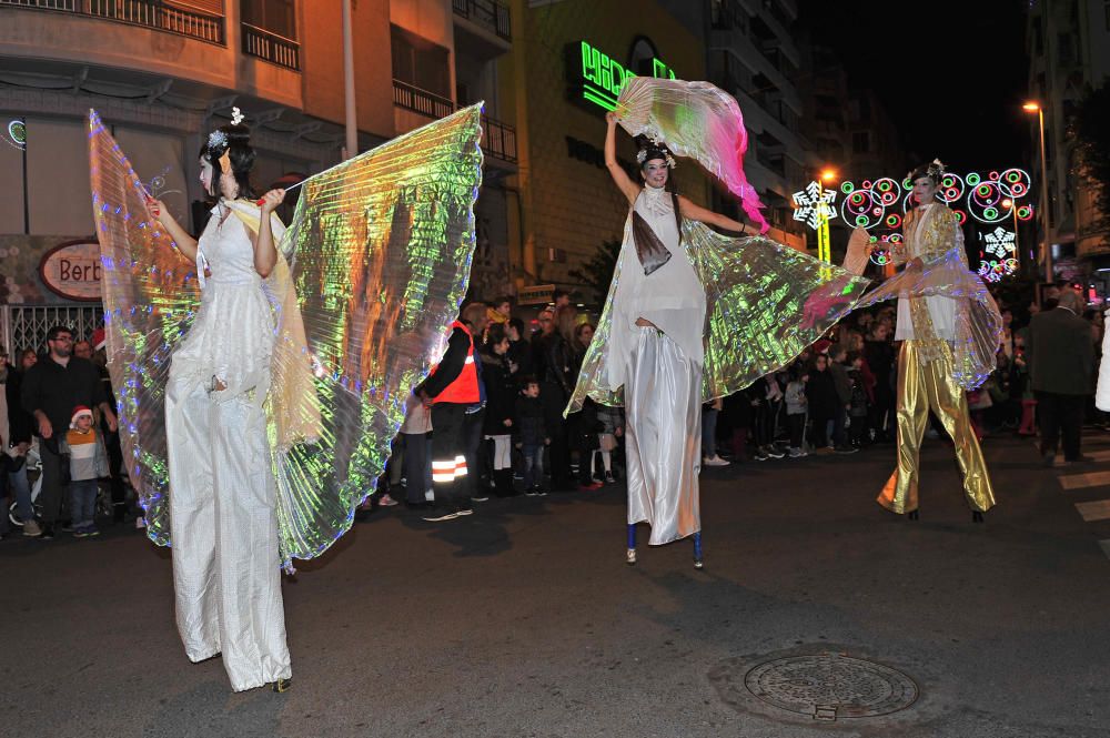 Cabalgata de Papá Noel en Elche