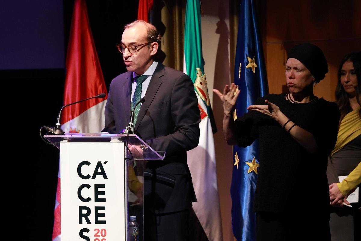 Así ha sido la gala inaugural de Cáceres como Ciudad Europea del Deporte en la sala Capitol