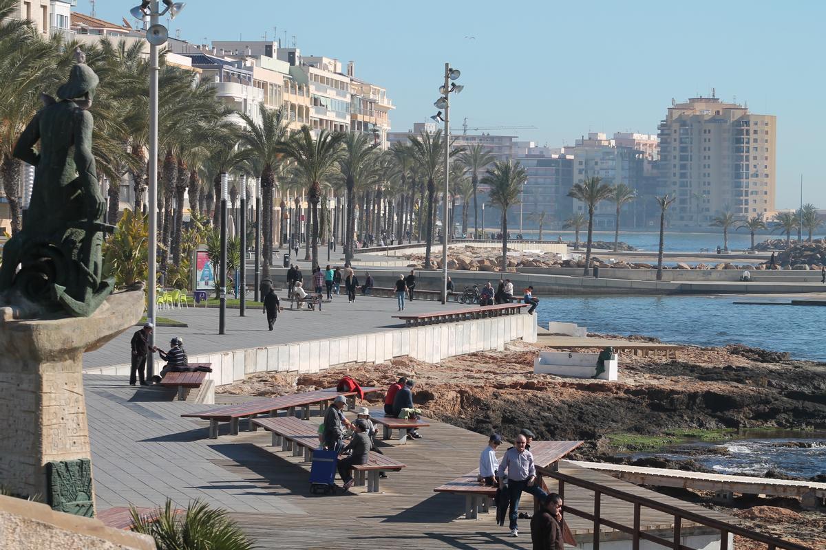 Paseo marítimo de Torrevieja