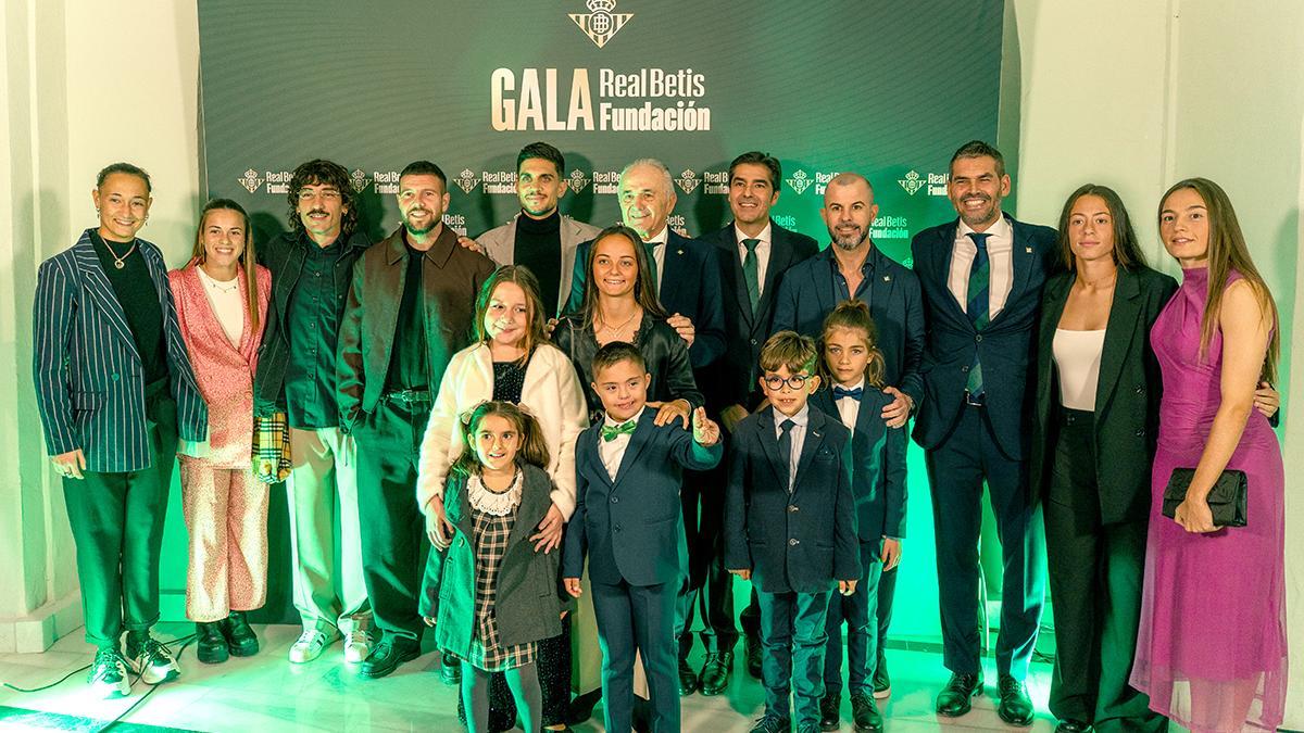 Solidaridad verdiblanca: la Fundación Real Betis celebra su primera Gala y premia la acción social