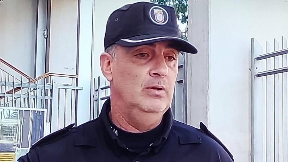 El jefe accidental de la Policía Local de San Javier, José Tomás García.