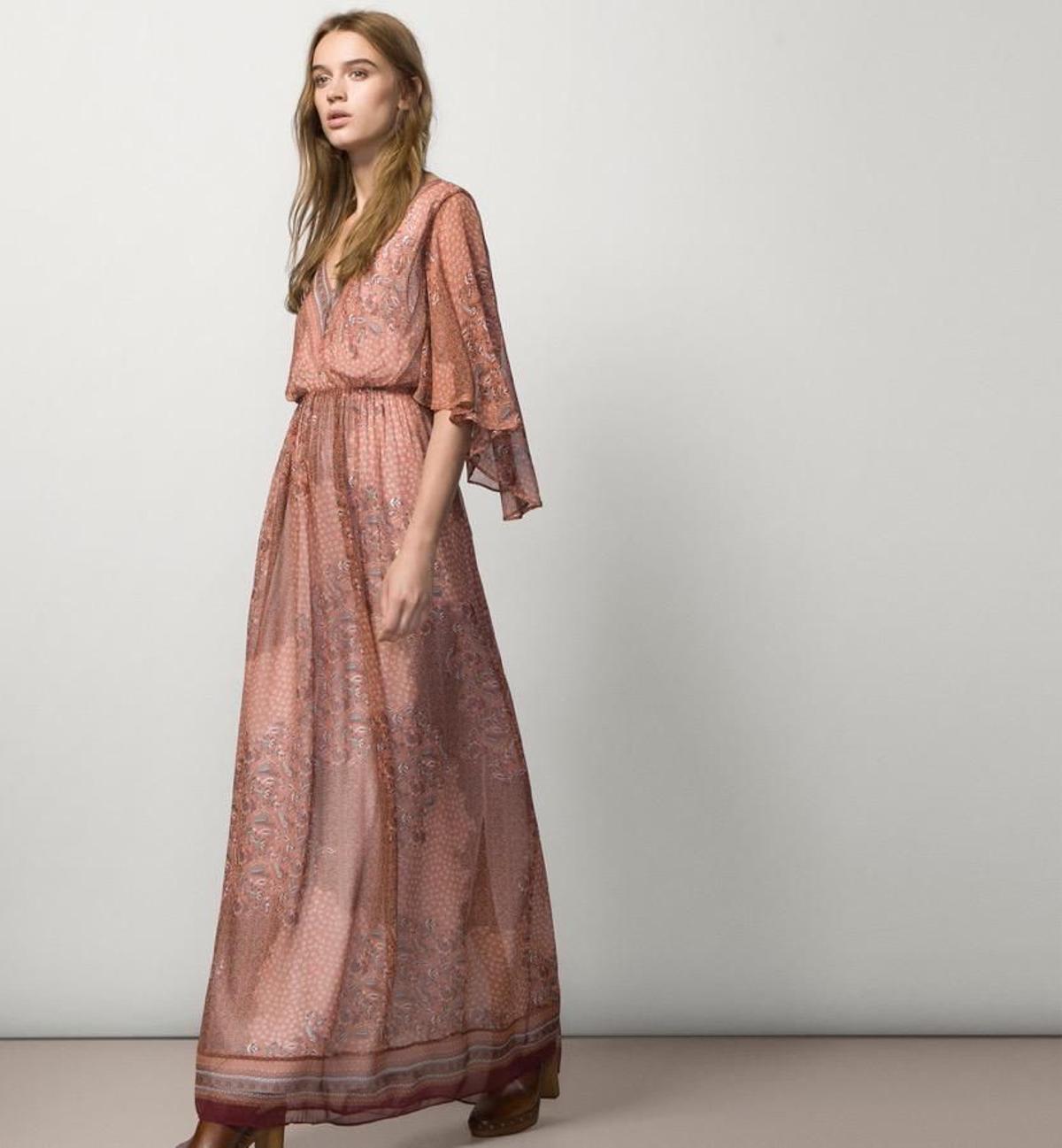 Rebajas Massimo Dutti 2016, vestido romántico.