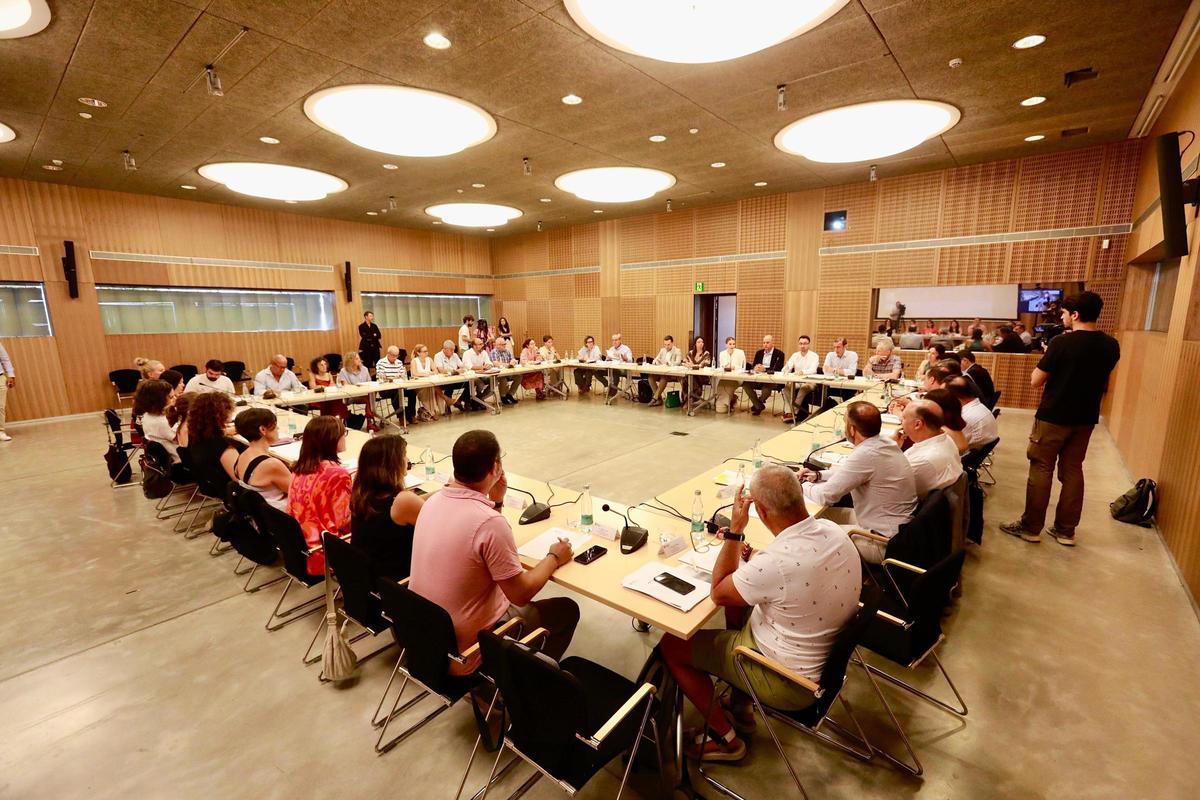 Reunión de la Mesa de la Vivienda celebrada hoy