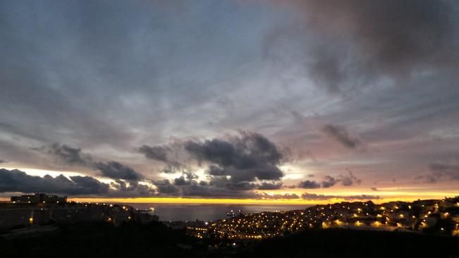 Tiempo en Las Palmas de Gran Canaria (01/12/16)