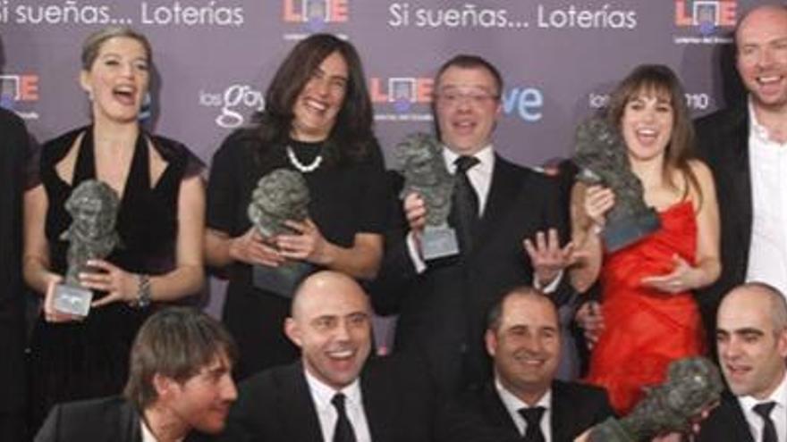 El reparto de 'Celda 211'.
