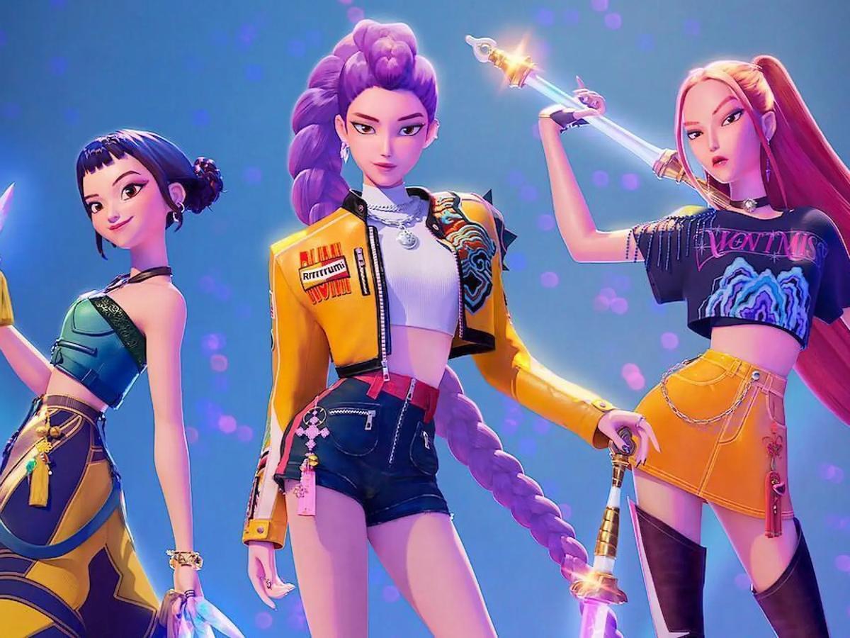 Las guerreras K-Pop en la película de Netflix