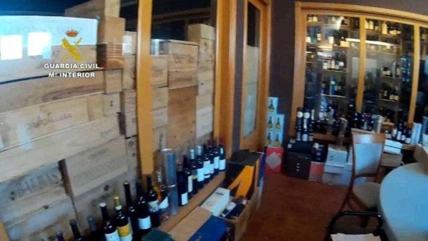 Golpe a la venta de vino falsificado