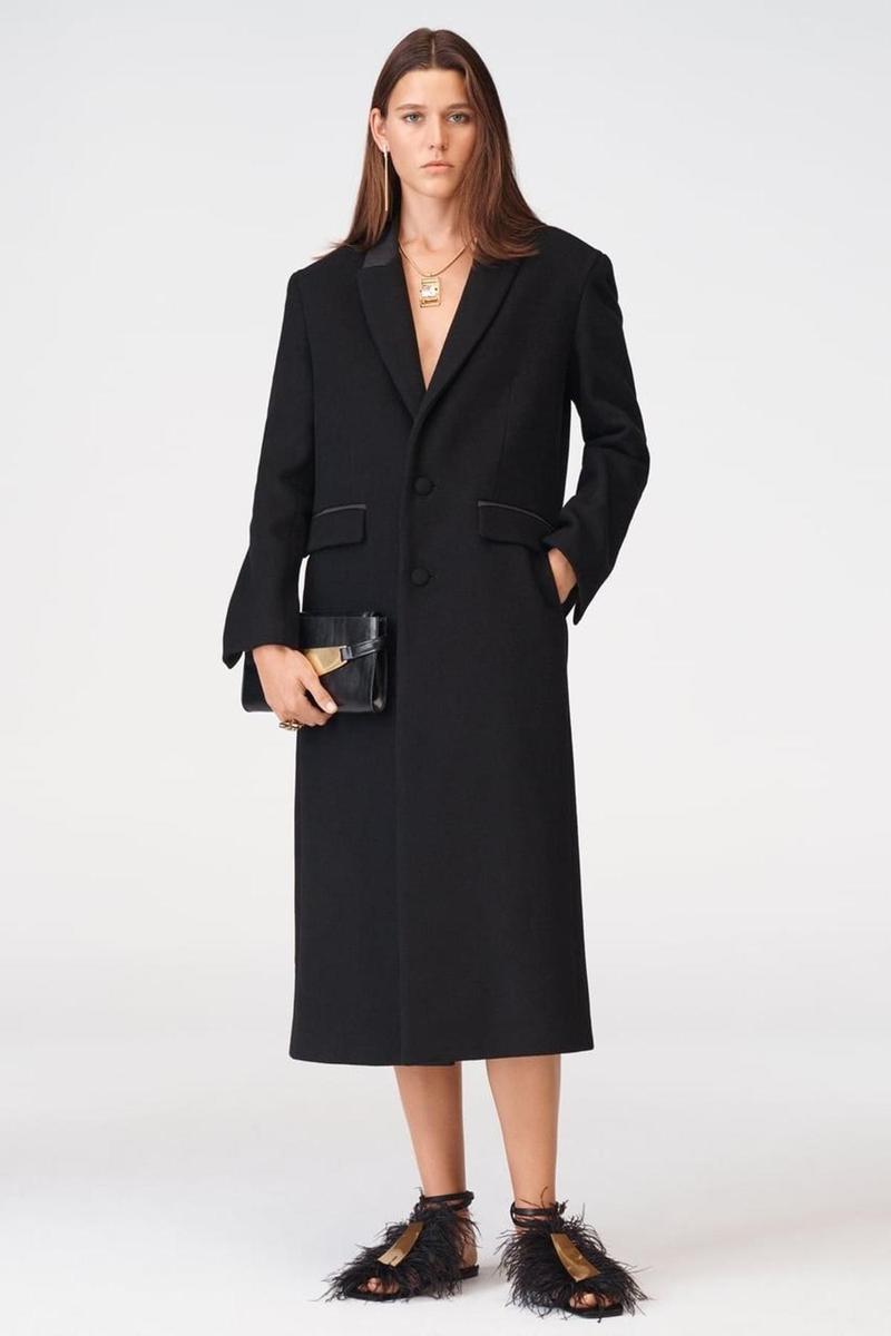 Abrigo confeccionado con mezcla de lana, cashmere y poliamida