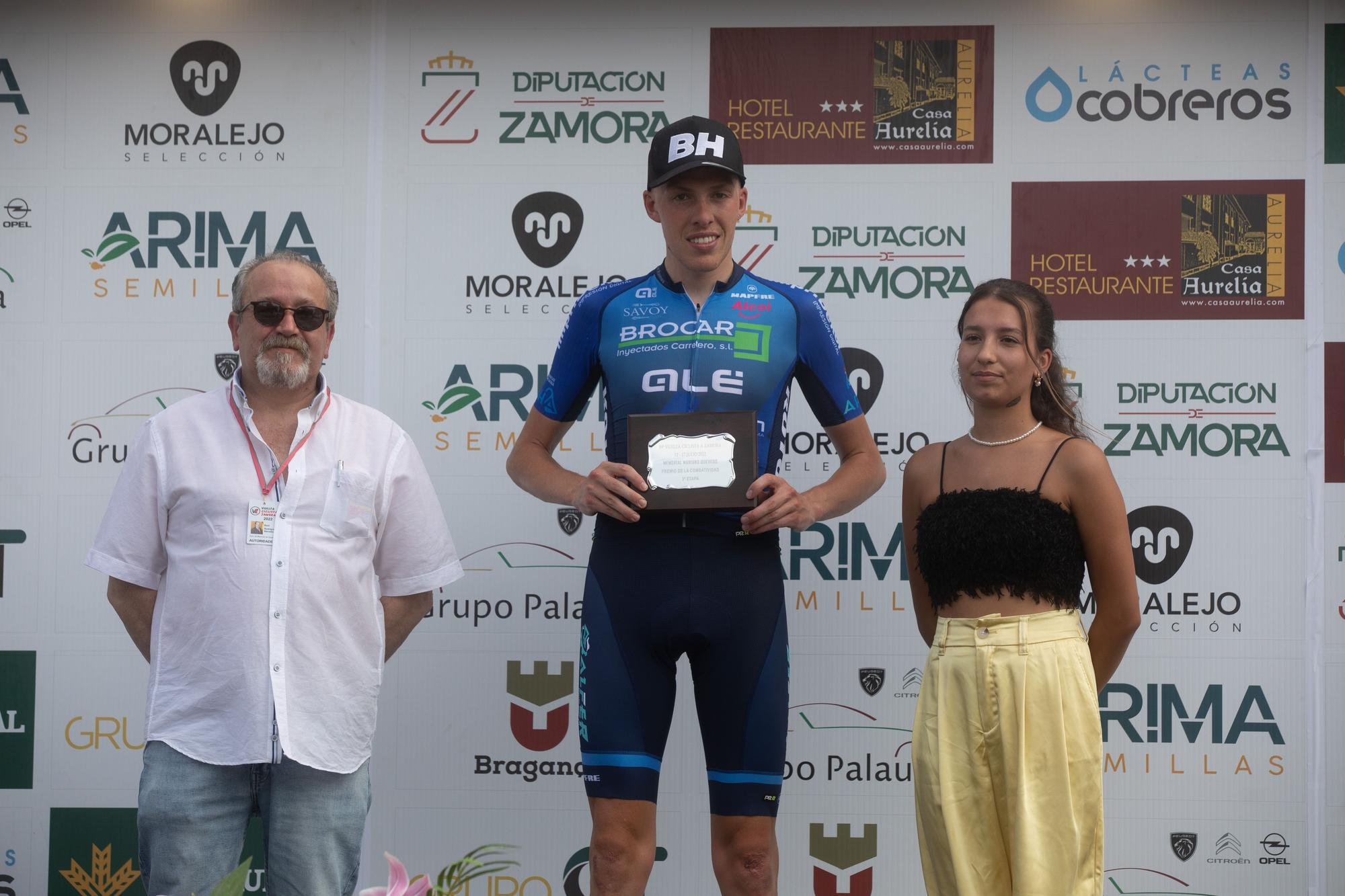 GALERÍA | Fernando Rodríguez gana la tercera etapa de la Vuelta Ciclista a Zamora