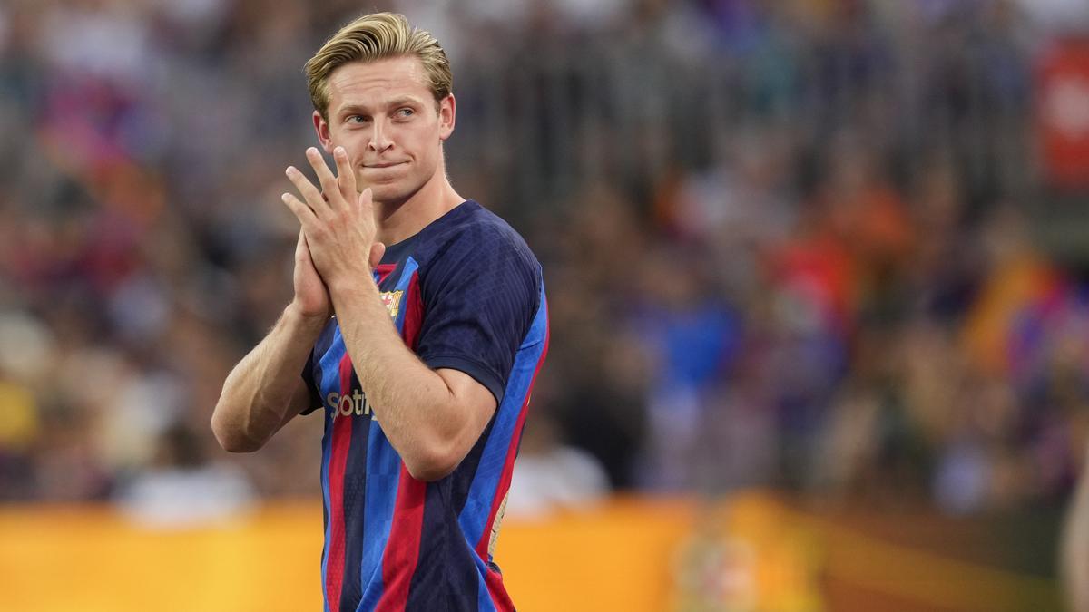 De Jong presentó su candidatura a continuar con su gol en el Gamper