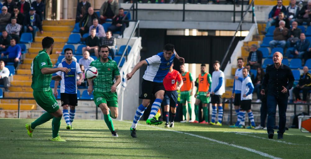 El Hércules trunca su escalada ante el Cornellà