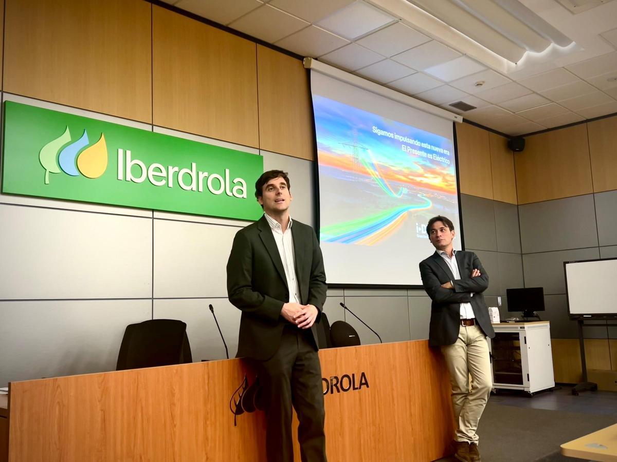 Jornadas Encuentros i·DE en Castellón (Guillermo Raga y J.M. Martínez, de izquierda a derecha.)