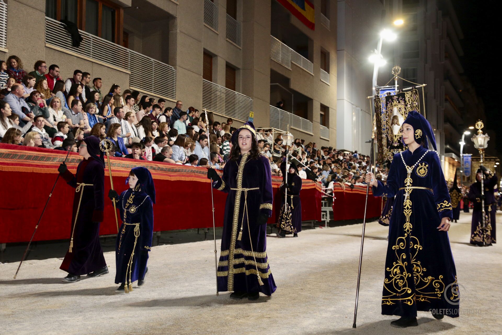 Procesión Viernes de Dolores en Lorca