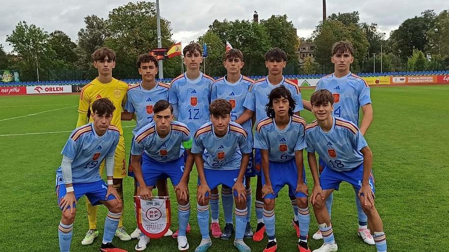 Selección de fútbol sub 15 de españa