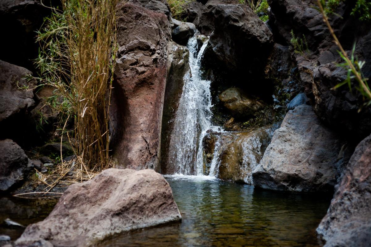 Una preciosa cascada en Masca (Tenerife)
