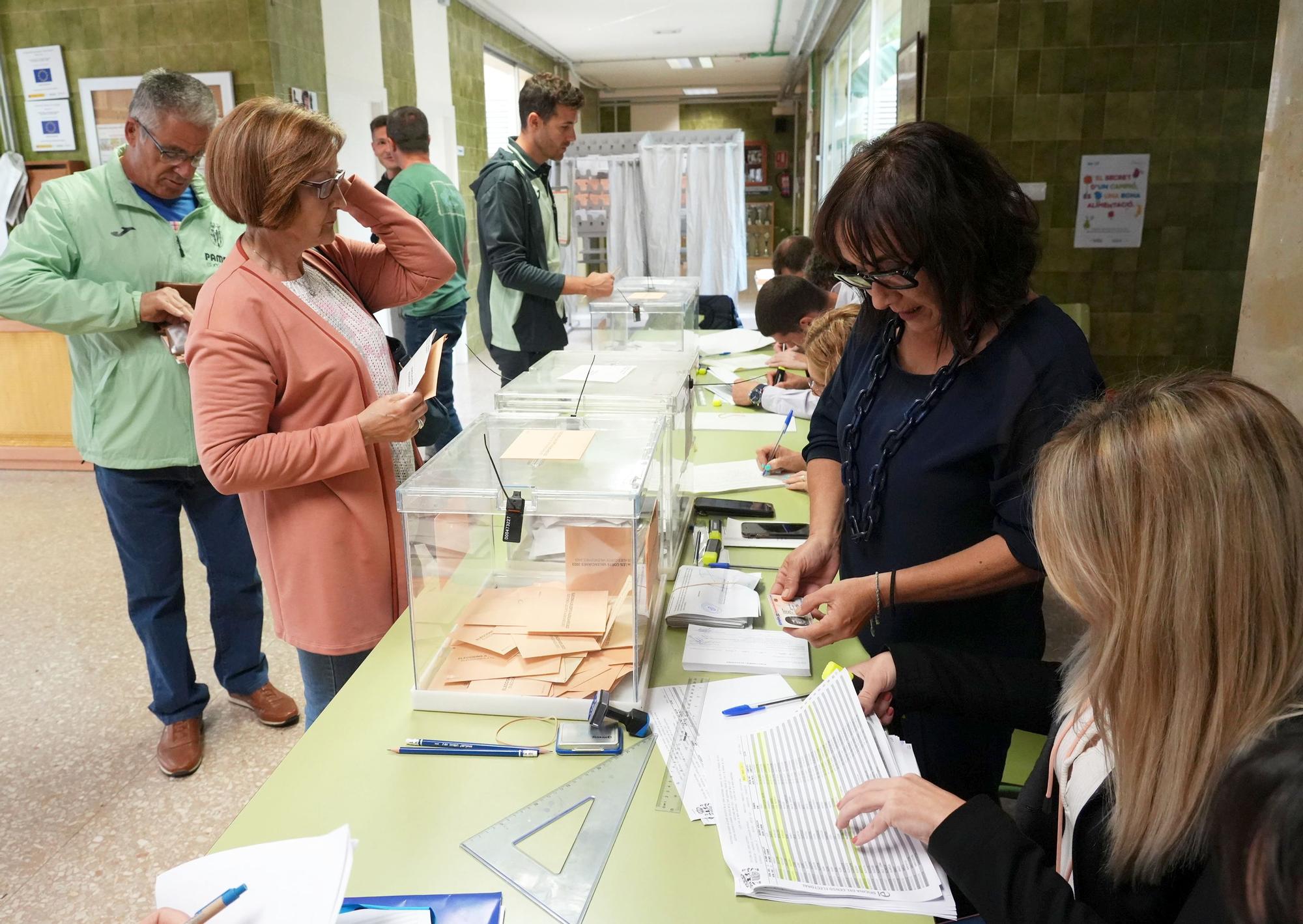 Las imágenes de la jornada electoral del 28M en Castellón