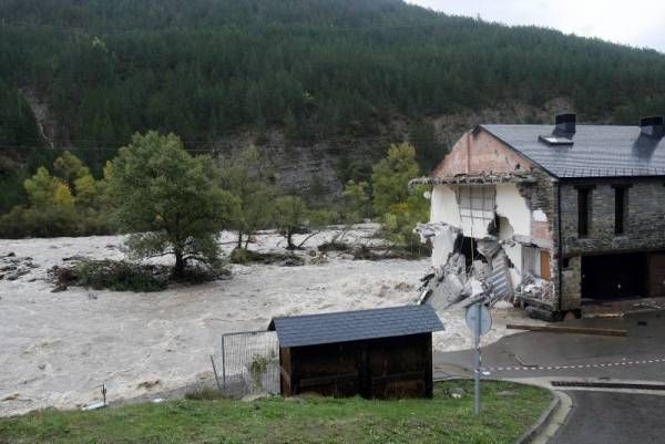 Fotogalería: Lluvias torrenciales en Aragón