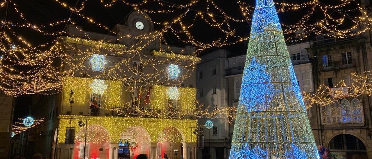 Ourense pulsa el "botón nuclear" de su Navidad