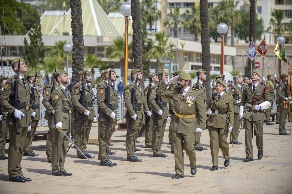 Emotivo homenaje a los héroes del 2 de mayo de 1808 en Cartagena