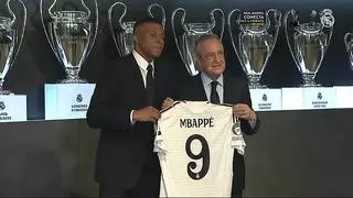 Presentación Mbappé con el Real Madrid, en directo hoy: última hora desde el Bernabéu