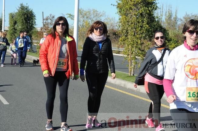 Carrera popular AFACMUR y La7TV en La Alberca: senderistas