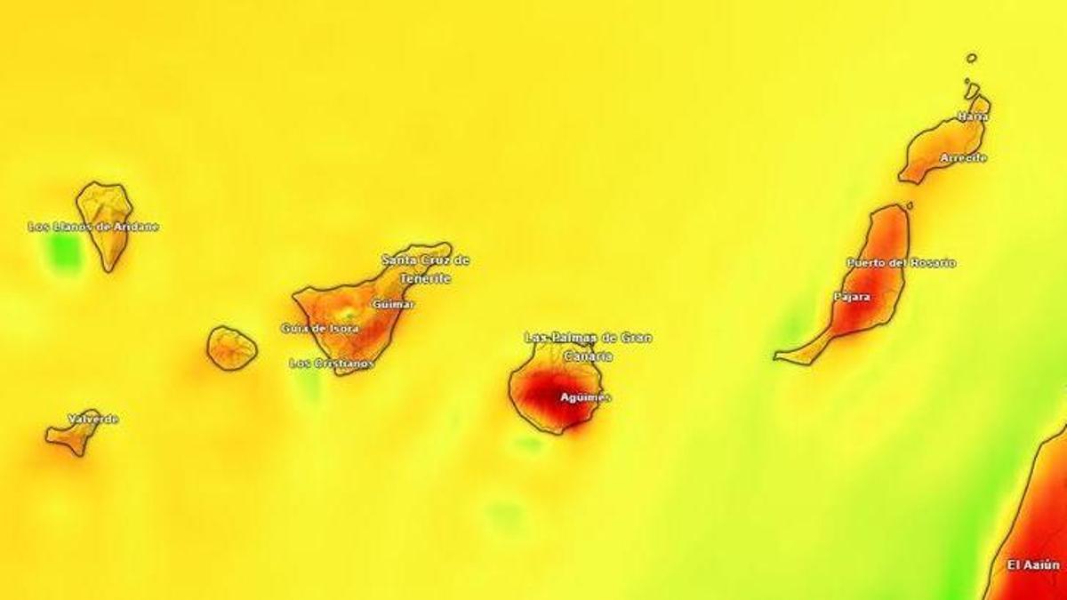 Previsión de calor este miércoles