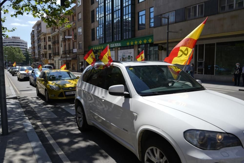 La caravana de Vox recorre Zamora