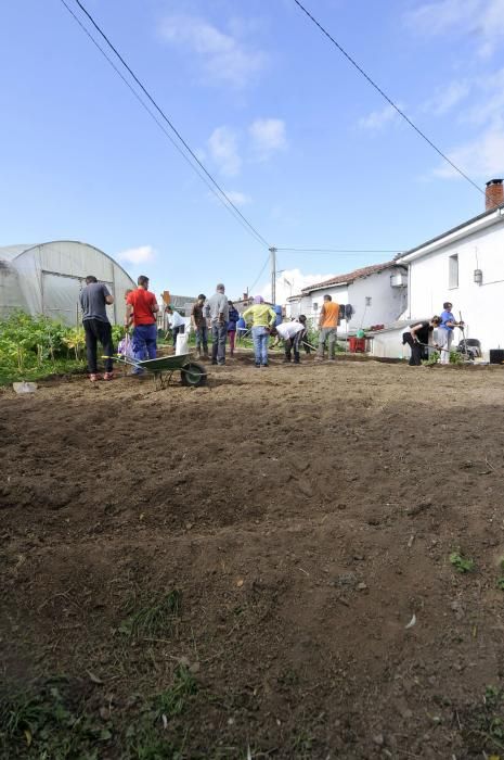 Curso de agricultura ecológica en Langreo