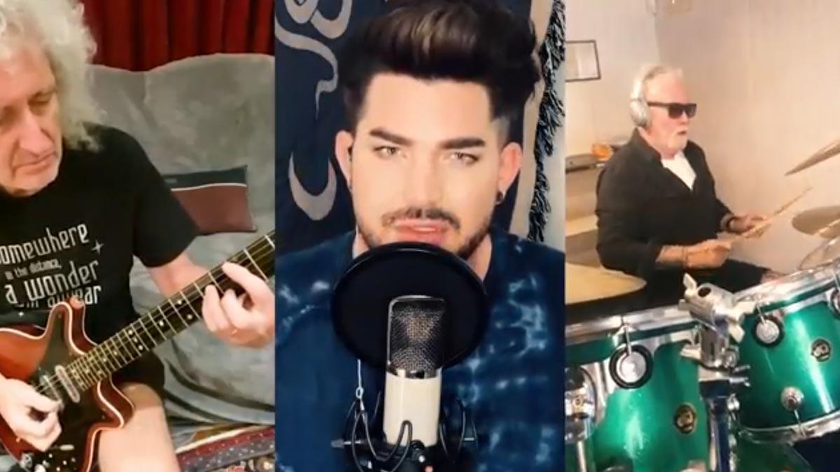 Queen y Adam Lambert interpretan 'You are the champions'